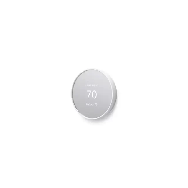 Google Nest Thermostat in White