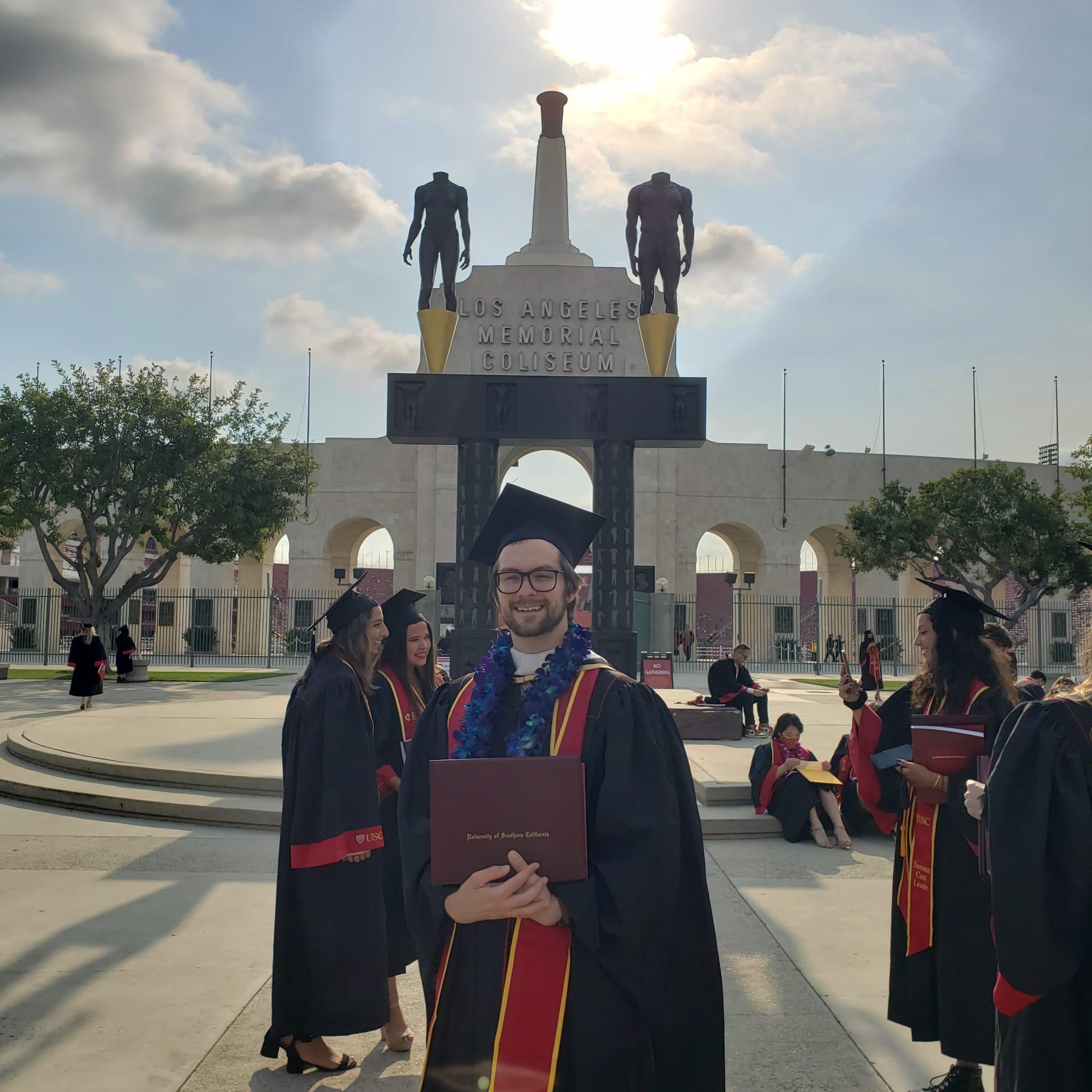 A delayed but much anticipated graduation ceremony!
