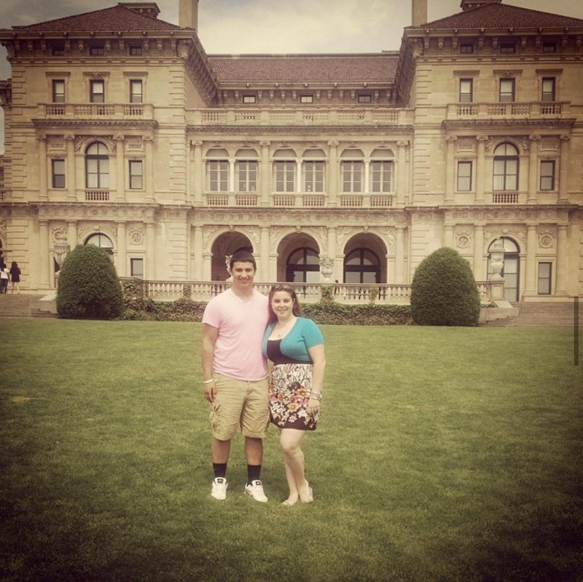 School Field Trip to Newport Mansions - May 2014