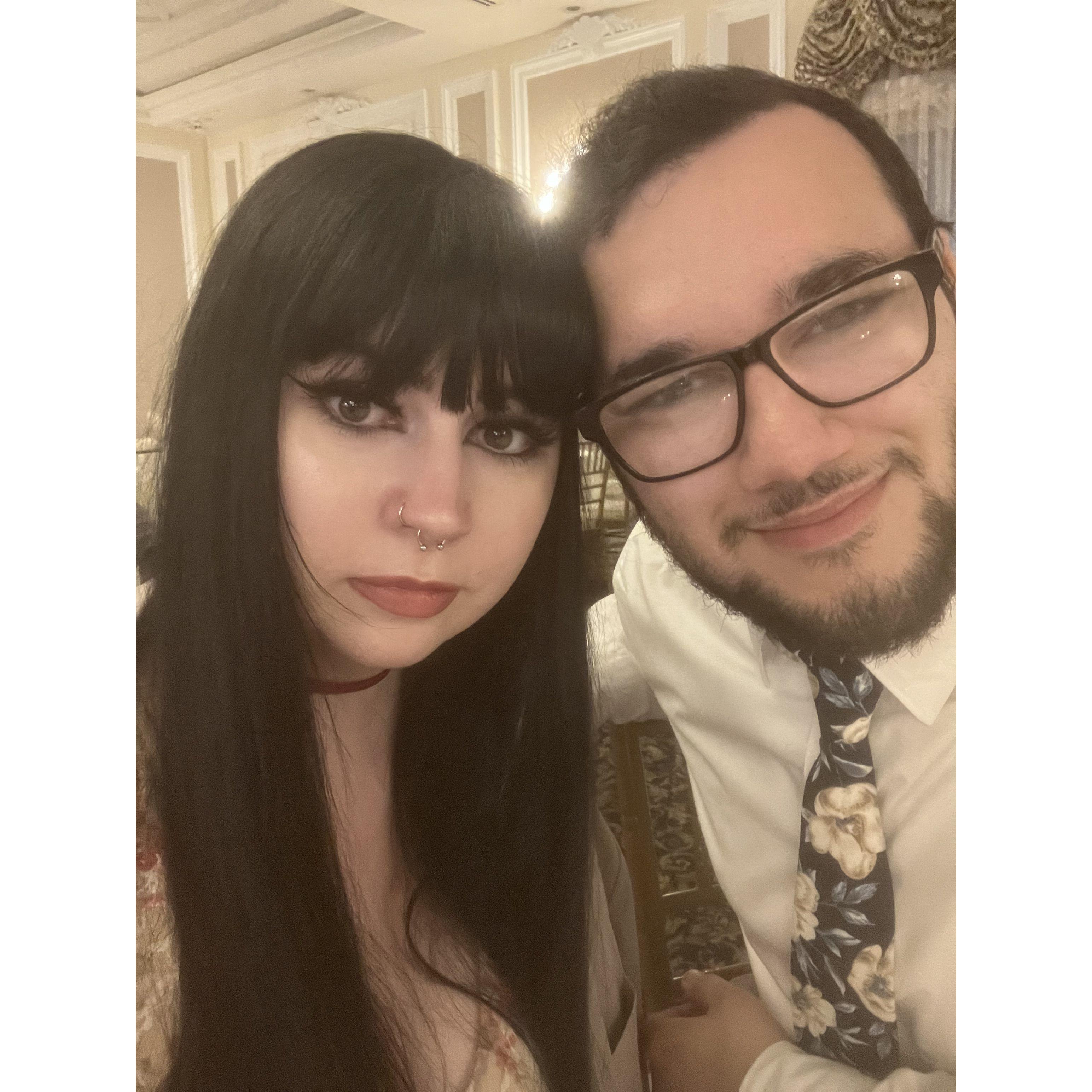 Emily and Chris's high school graduation (May 24th, 2023)