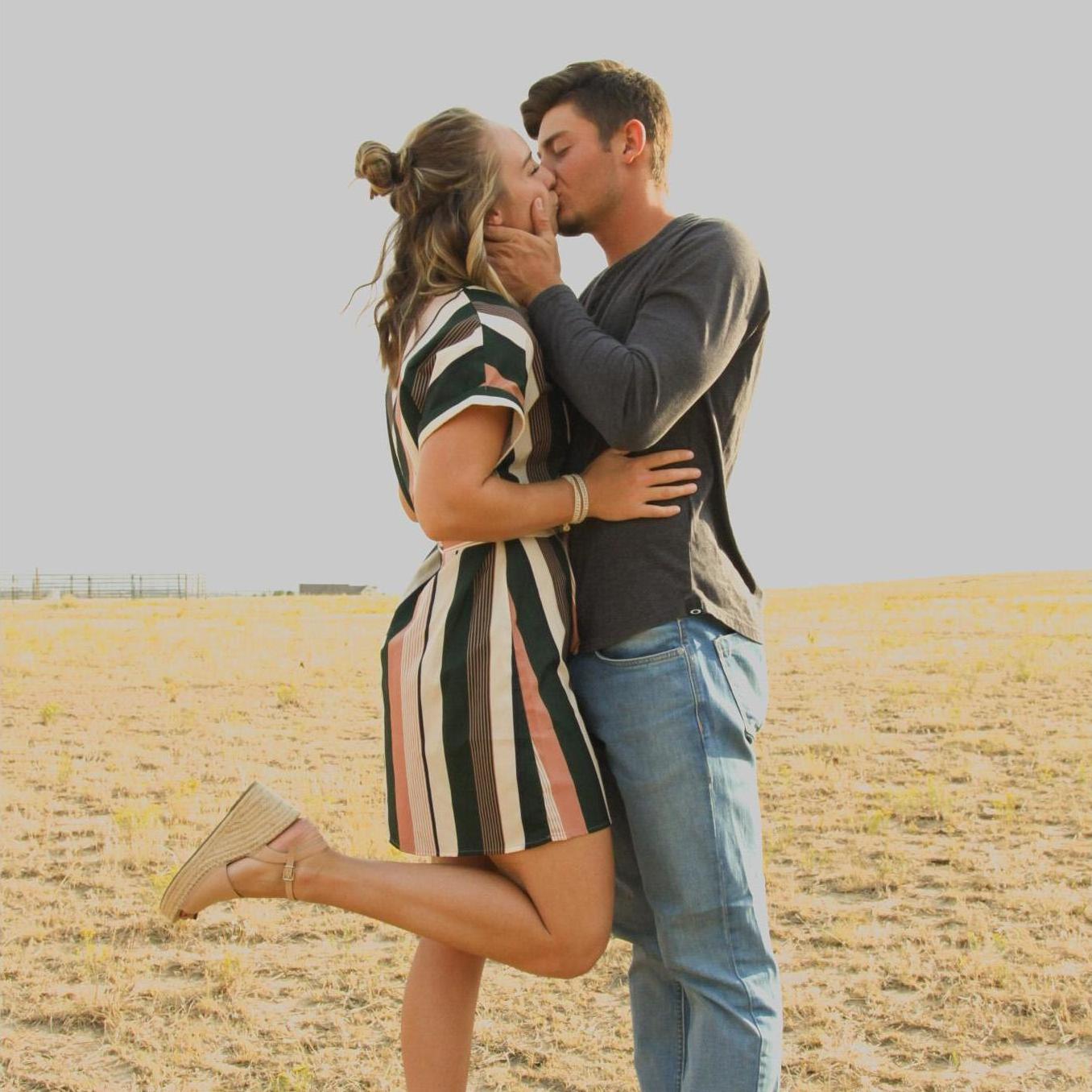 Smoky engagement photo!