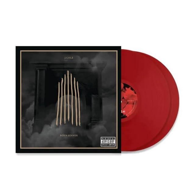 Born Sinner - Exclusive Limited Edition Translucent Red Colored Vinyl 2LP