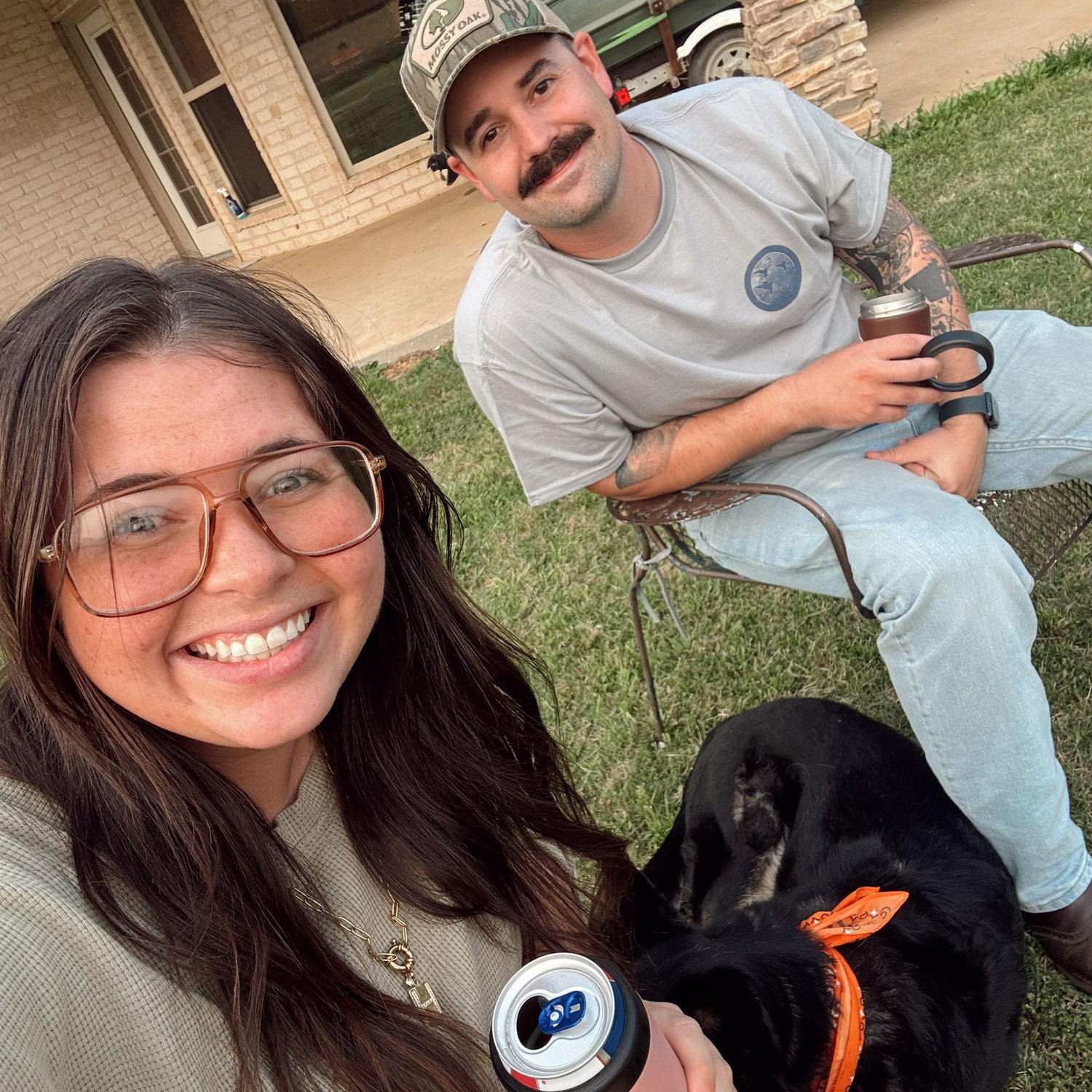 Brought Lee to Arkansas to meet my entire family!
