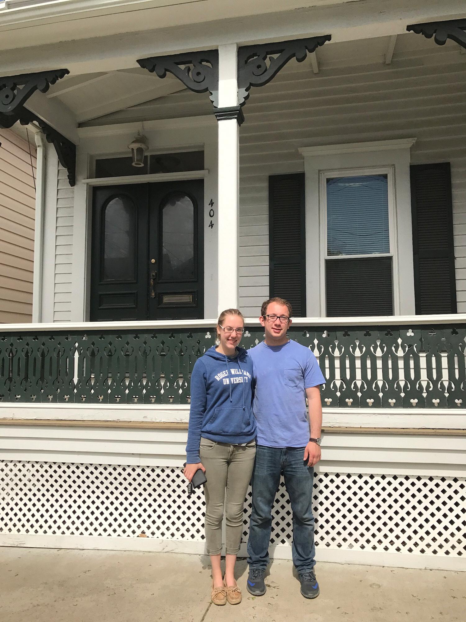 May 2017 - Moving out of our Wood Street Apartment