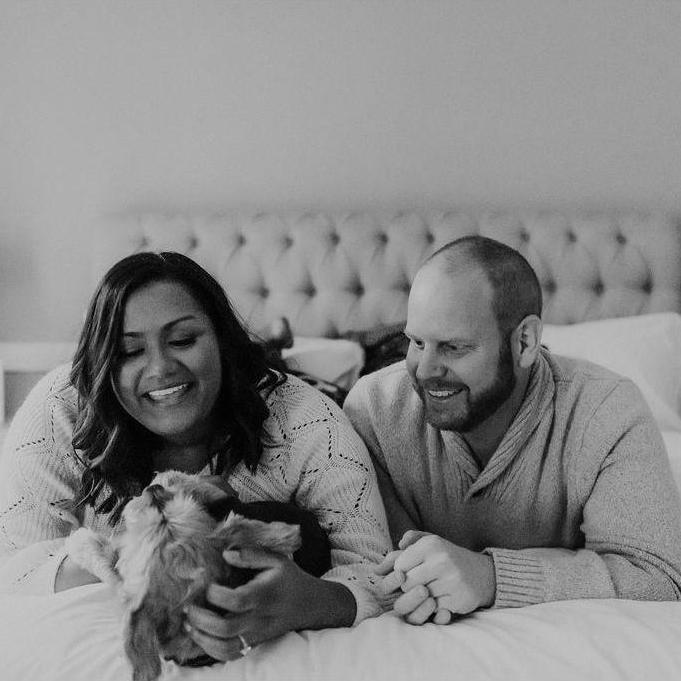 Guest appearance by Halle Berry - Jeshanah's Mom's dog.