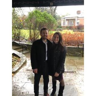 Photo from the morning of our engagement!