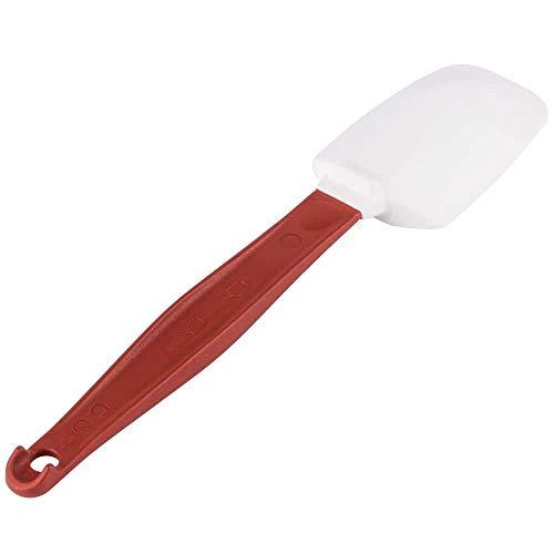Rubbermaid Commercial Products FG1963000000 High Heat Silicone Spatula, 13.5", Red Handle