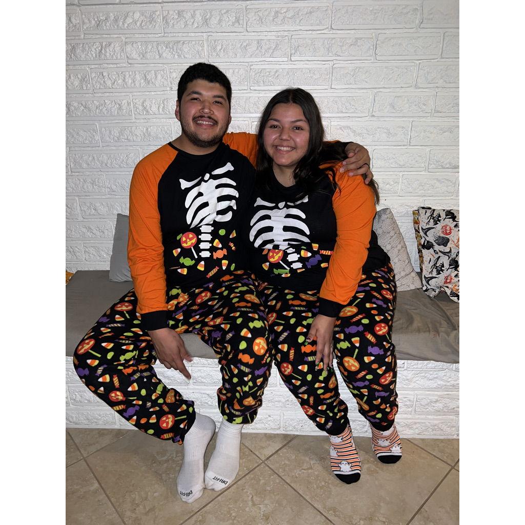 Matching PJs for Halloween