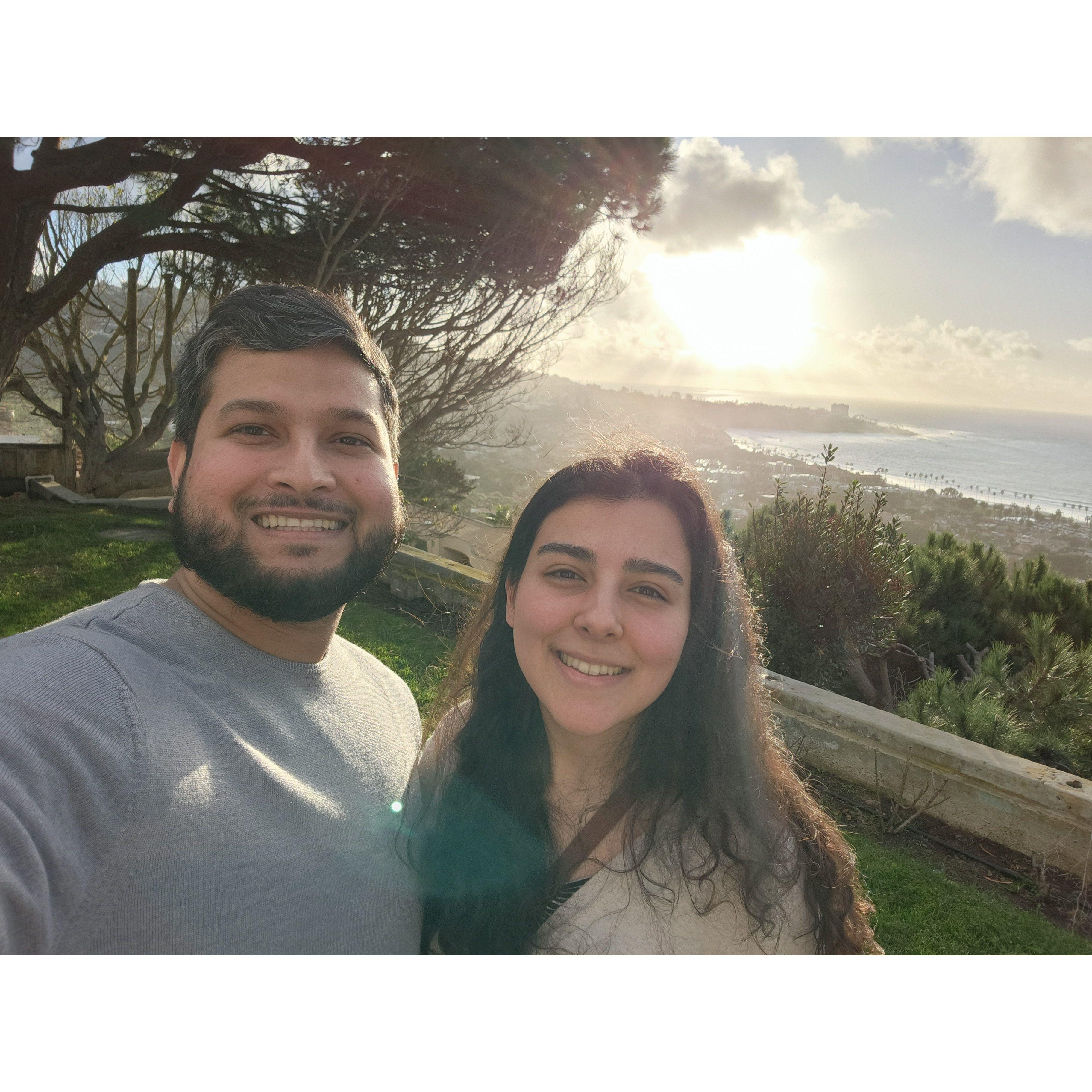 New Years Eve at La Jolla, CA