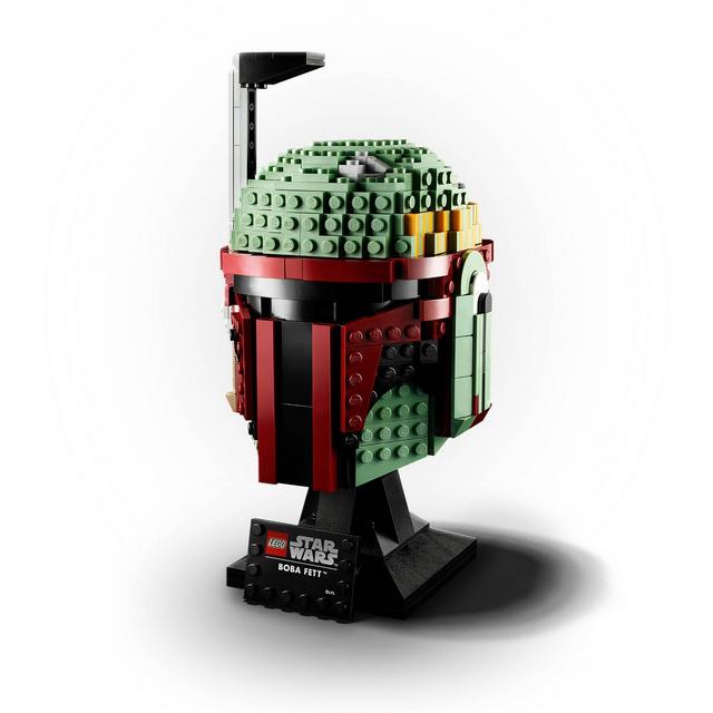 LEGO Star Wars Boba Fett Helmet Building Kit; Cool Collectible Star Wars Set 75277