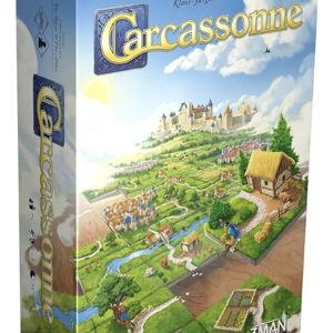 Asmodee Carcassonne Board Game - Classic Tile-Laying Strategy Game, Family Fun Medieval Adventure for Kids & Adults, Ages 7+, 2-5 Players, 35 Minute Playtime