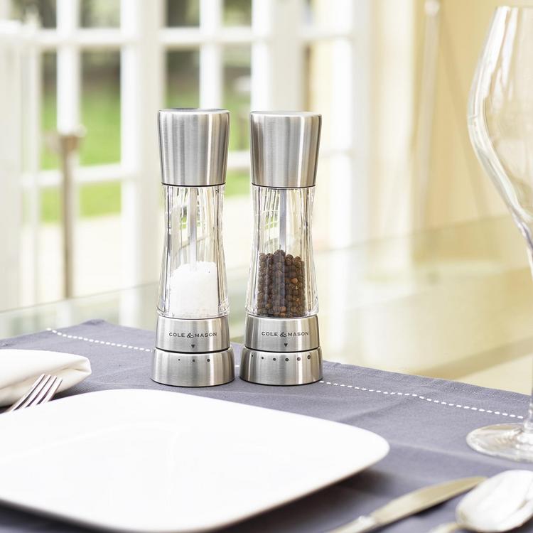 Cole & Mason, Derwent Salt & Pepper Mill Grinder Set | Zola