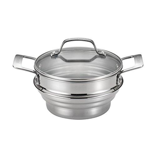 Circulon Stainless Steel Universal Steamer with Lid, Medium - 70135