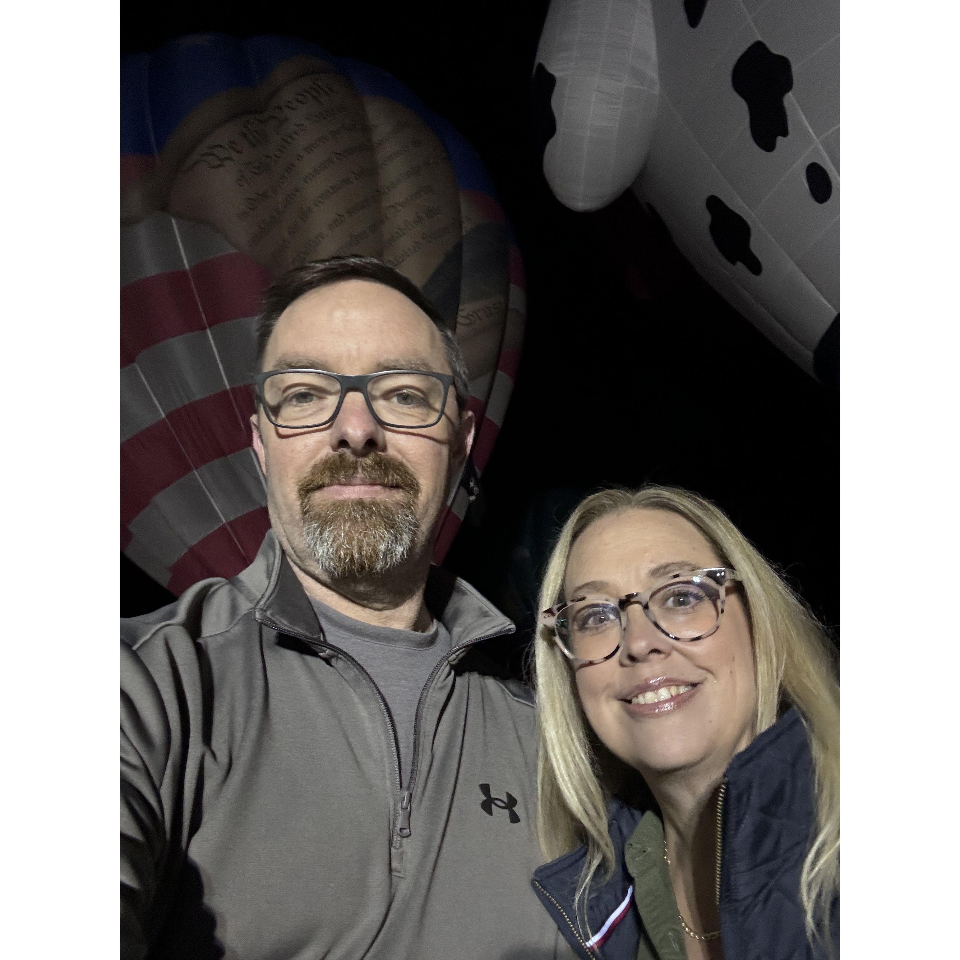 Hot Air Balloon Show - Wind Vineyards