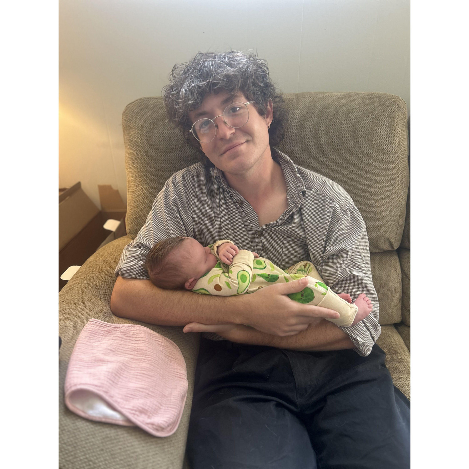 On July 3rd, 2025, Ed's niece, Molly, made her grand entrance into the world! Ed was instantly smitten with her!