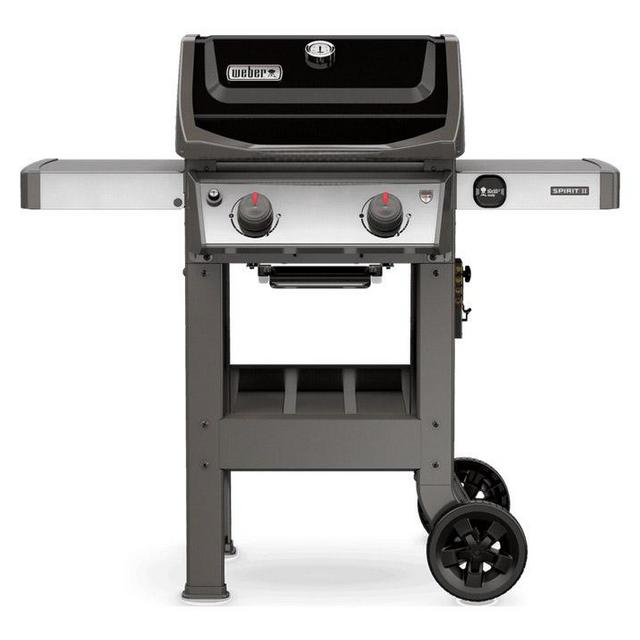 Weber Spirit II E-210 Black Liquid Propane Outdoor Gas Grill - 44010001