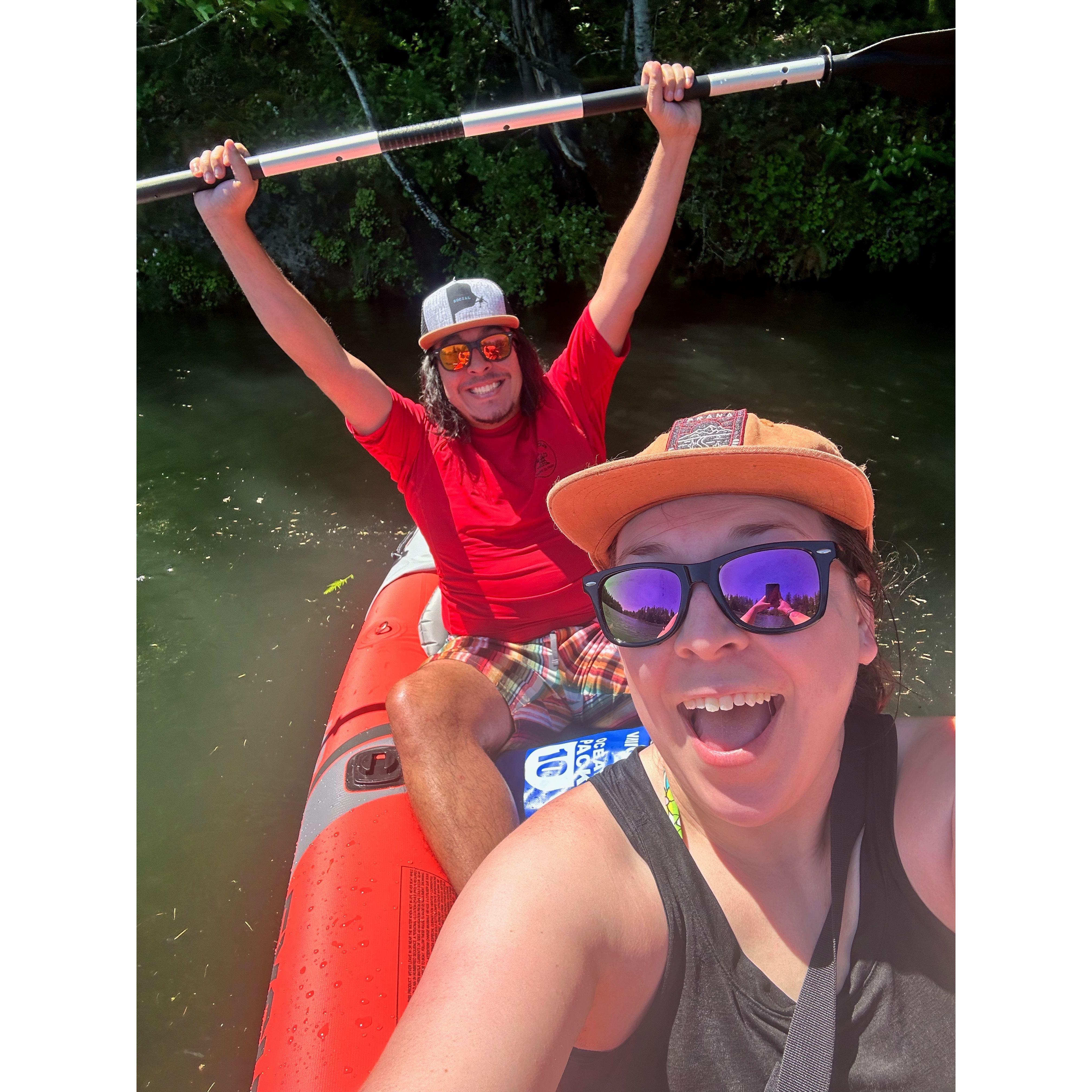 Kayaking!