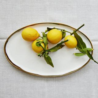 Dauville Oval Platter, Set of 2
