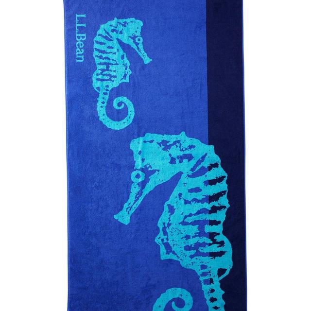 Seaside Beach Towel, Seahorse