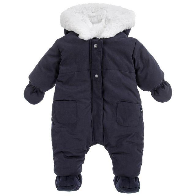 Absorba Navy Blue Baby Snowsuit