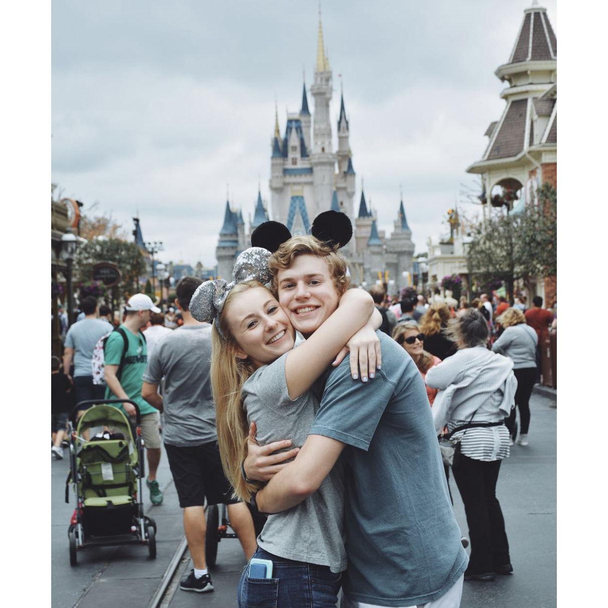 Our first trip to Disney together