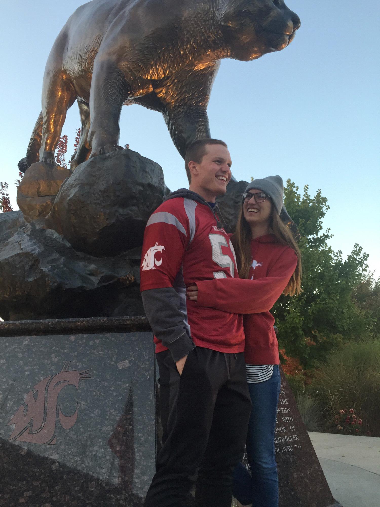 first WSU game together!