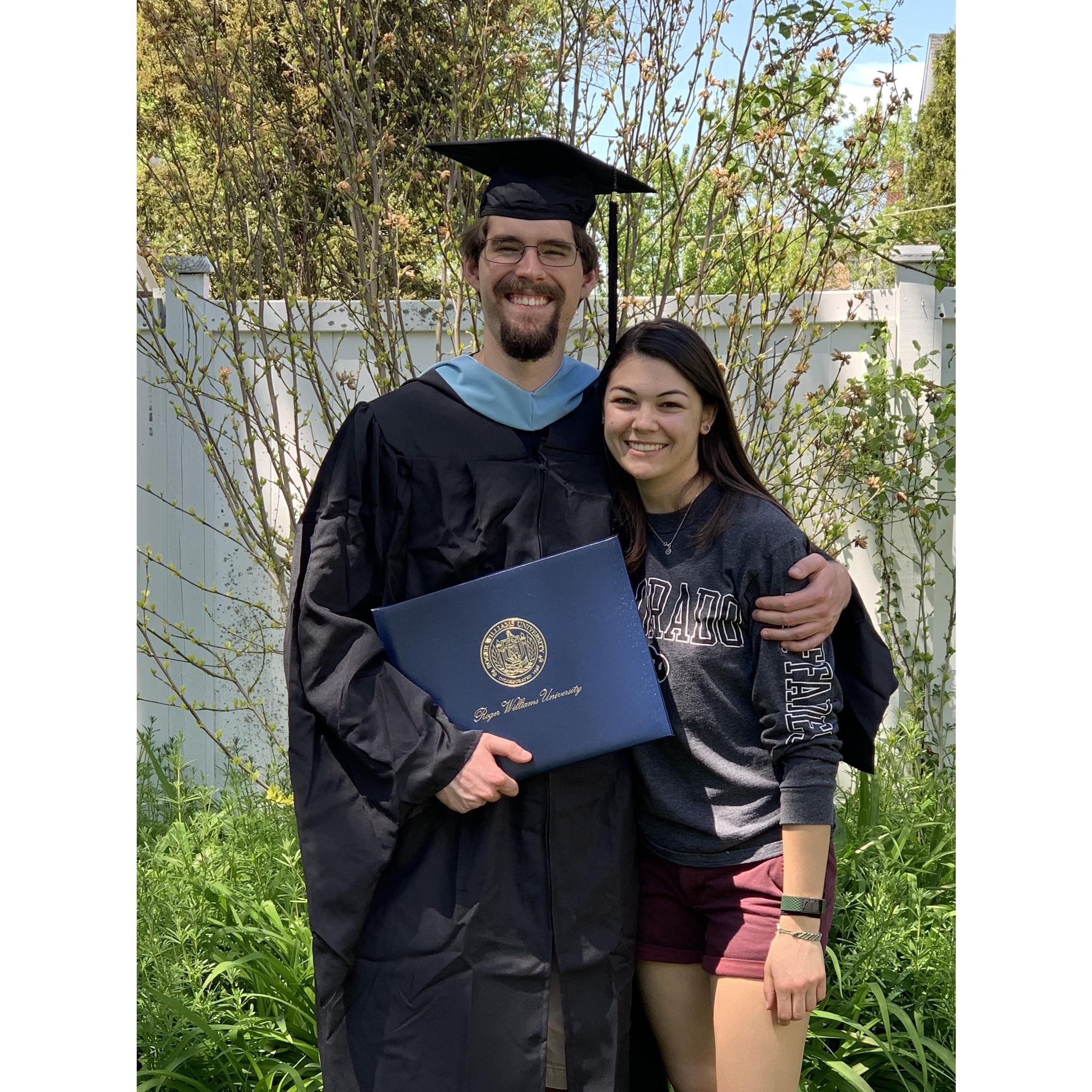 Nick's Grad school Graduation