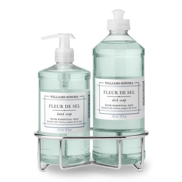 Williams Sonoma Fleur De Sel Hand & Dish Soap, Classic 3-Piece Set