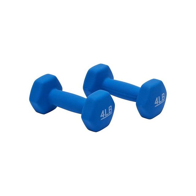 Amazon Basics Neoprene Coated Hexagon Workout Dumbbell Hand Weight