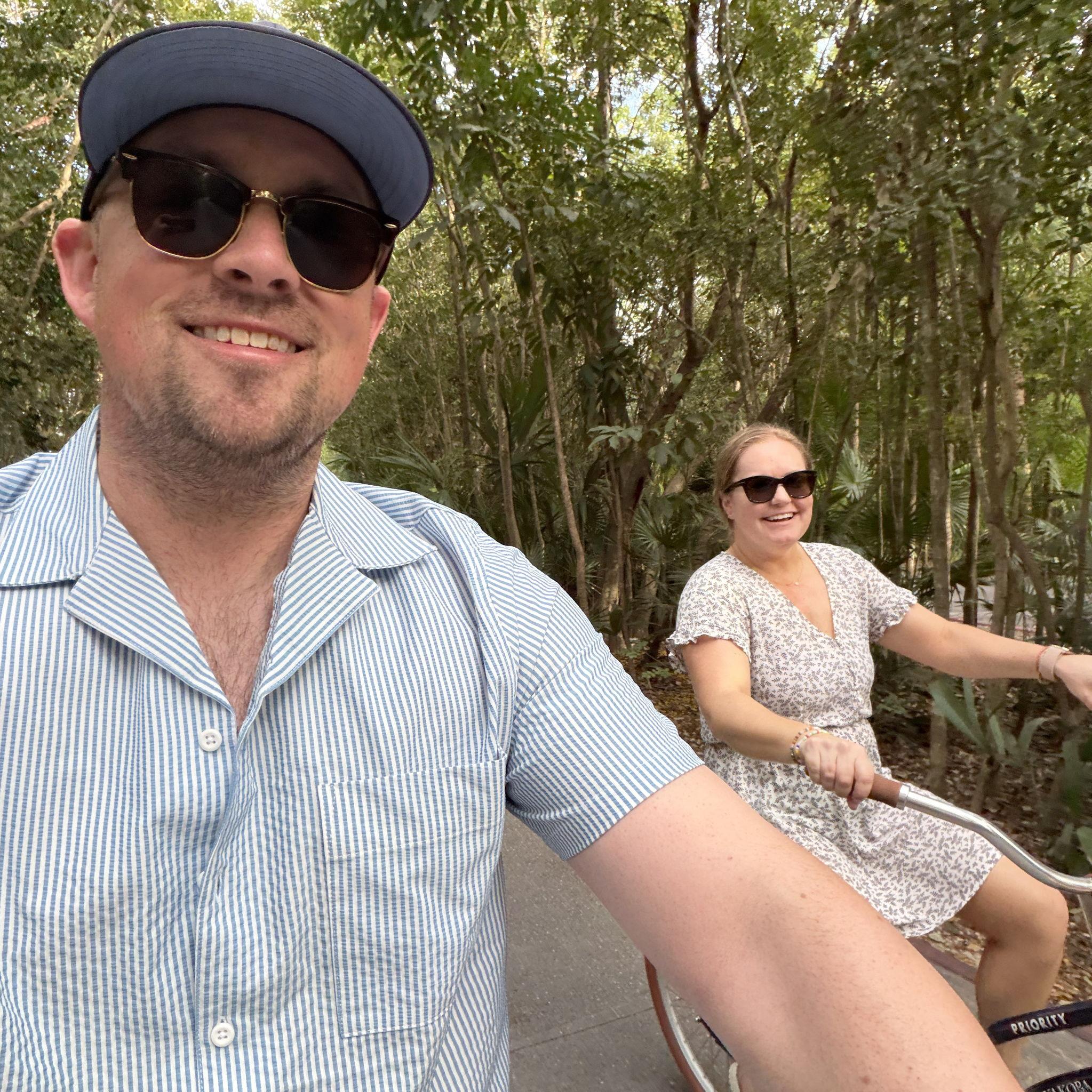 March 14, 2026 - We spent a few days in Mexico to celebrate Peter's 40th birthday! These bikes were our mode of transportation 😅