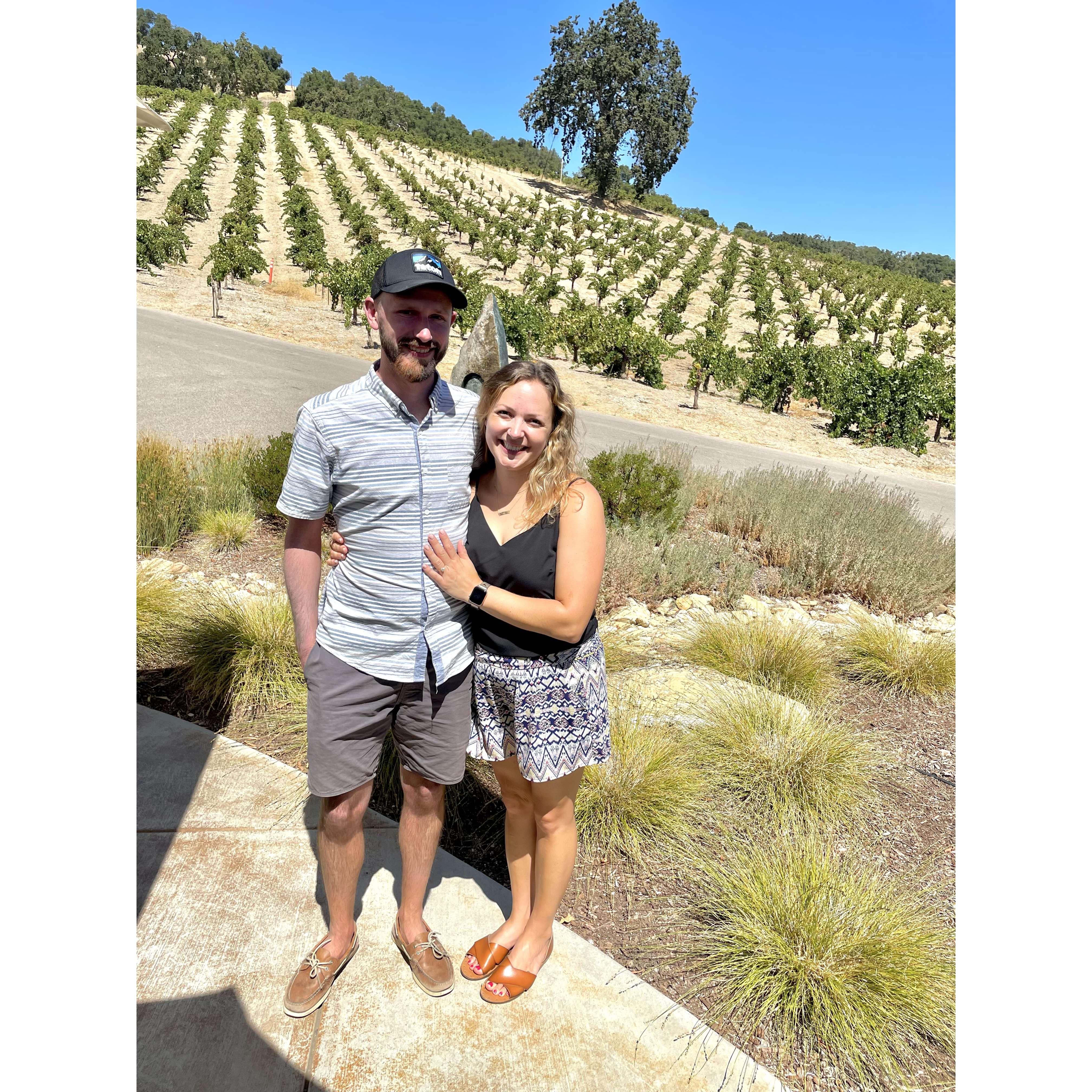Engagement Weekend in Paso Robles, CA