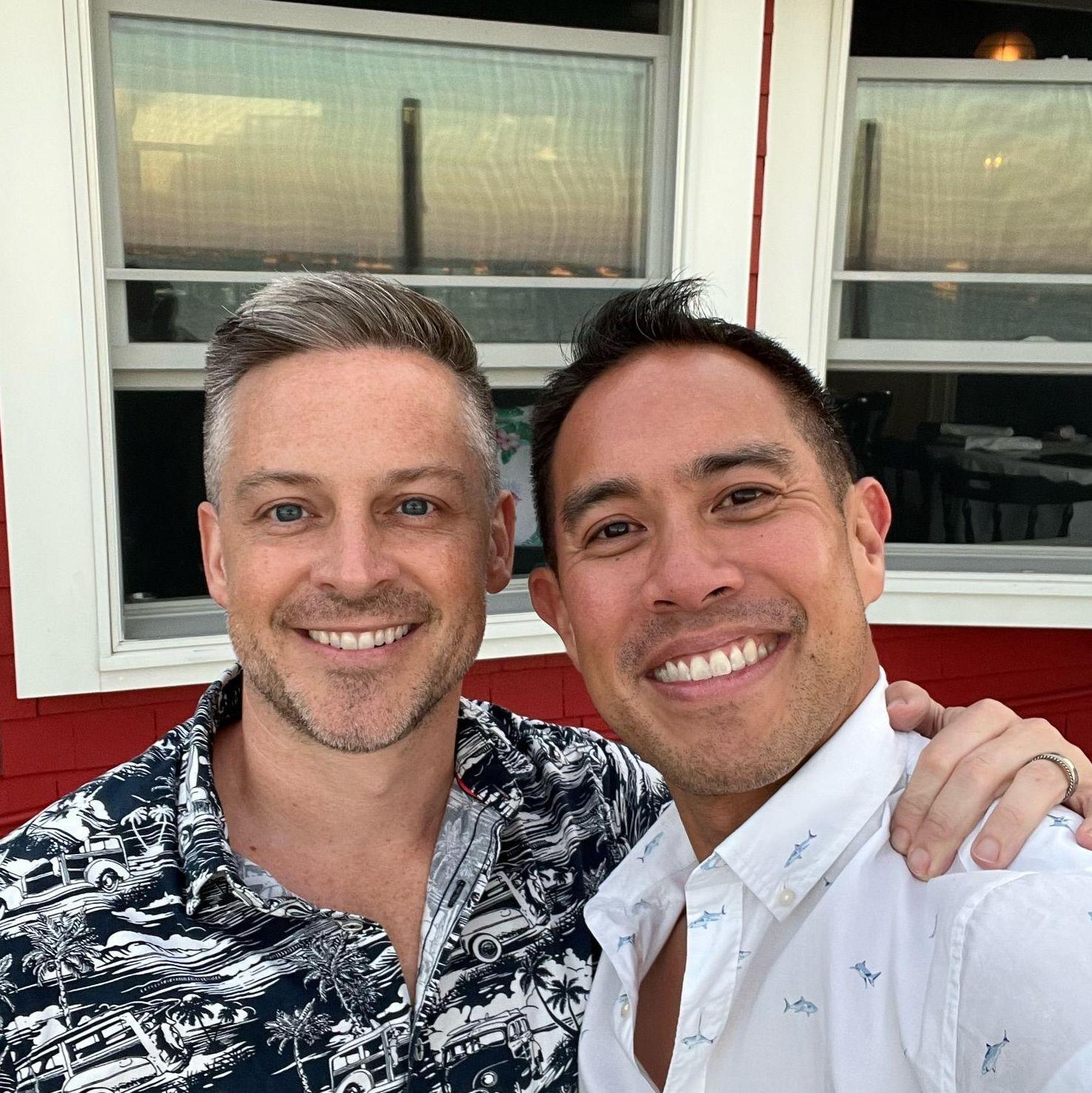 Golden hour at the Red Inn in Ptown, MA.
