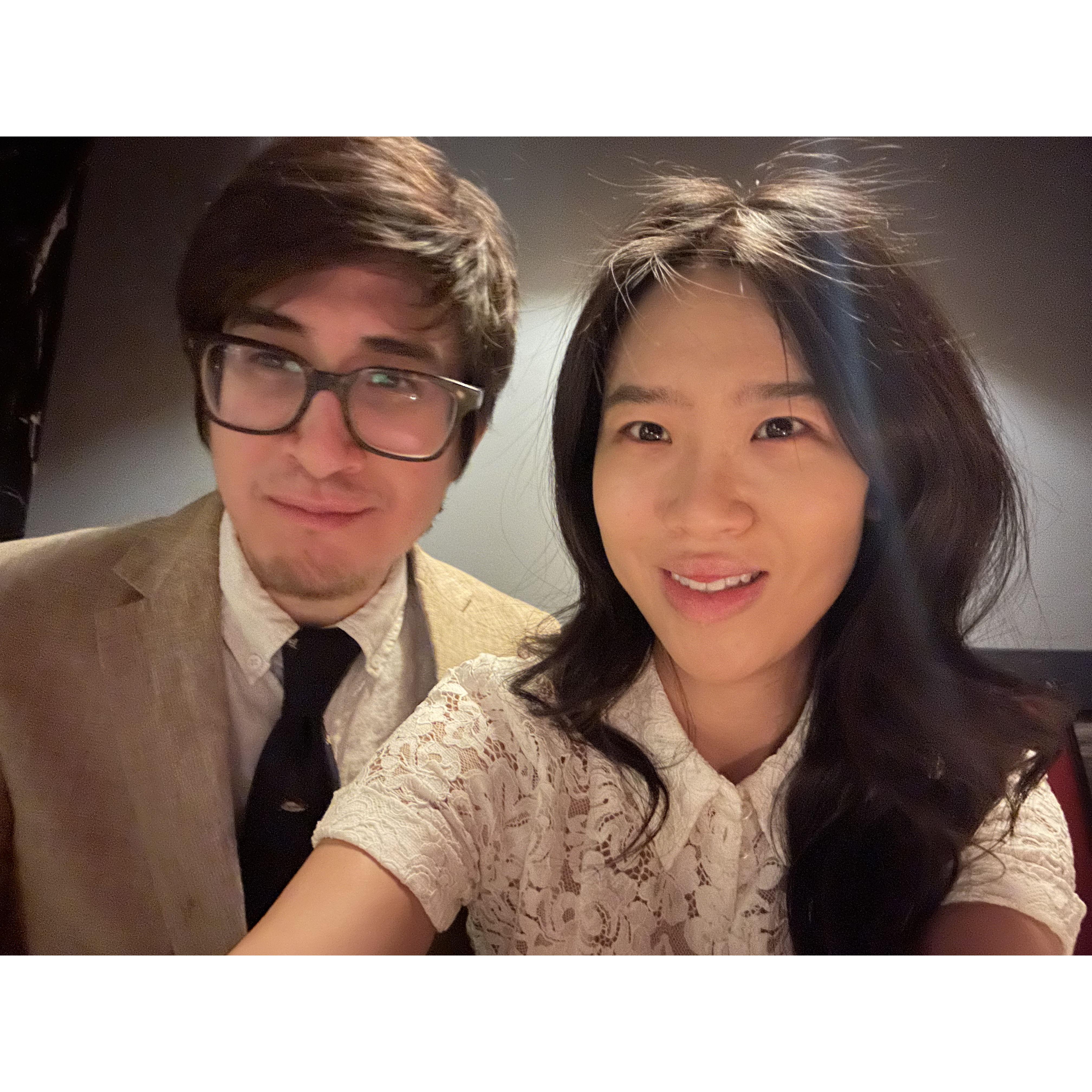 Legally married!