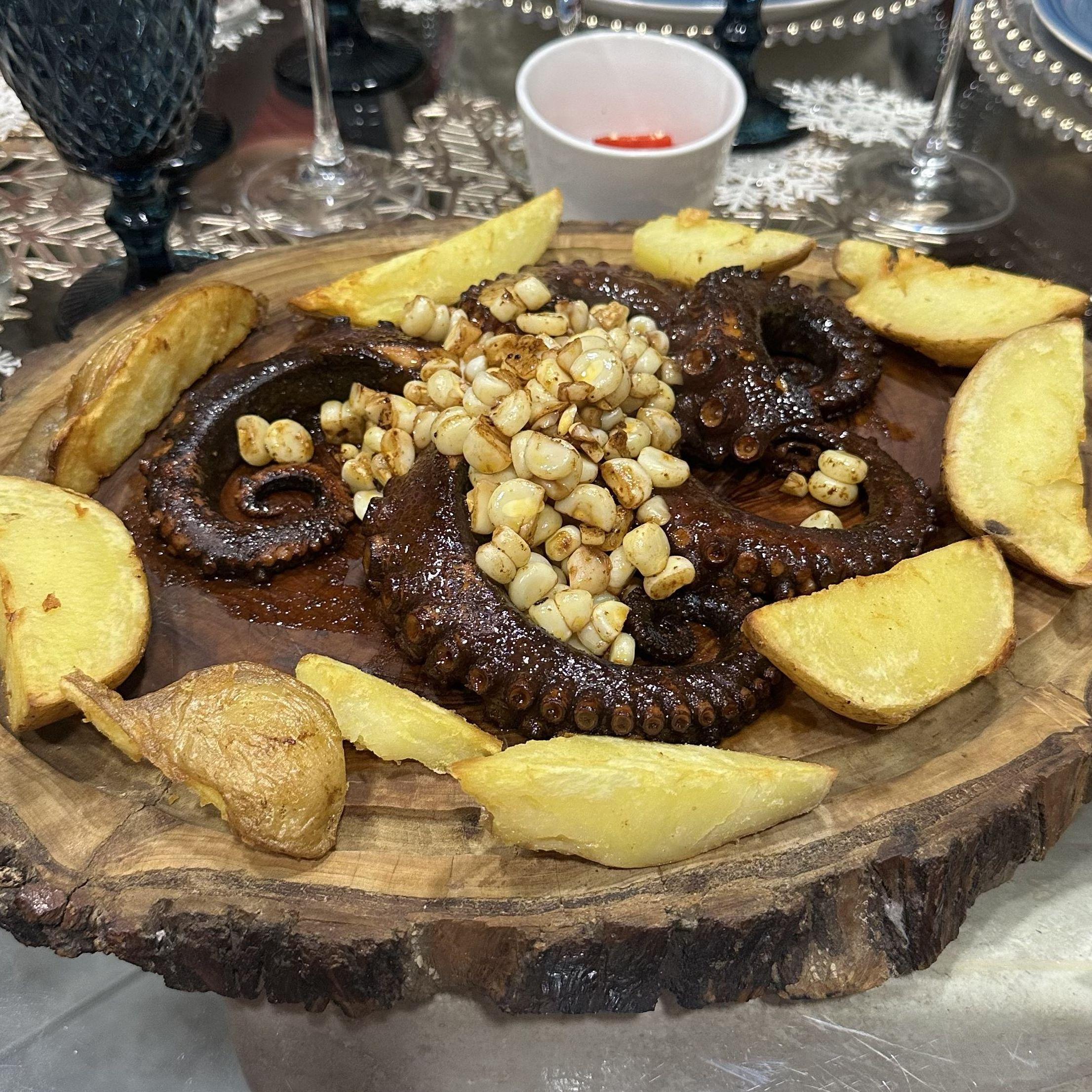 Pulpo a la parrilla