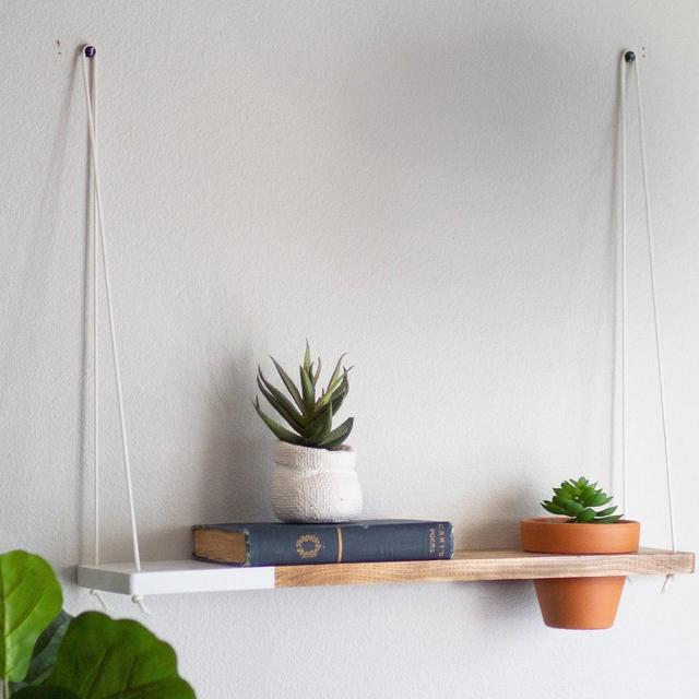 Hanging Shelf / 1 MAXI POTTED Two Tone...