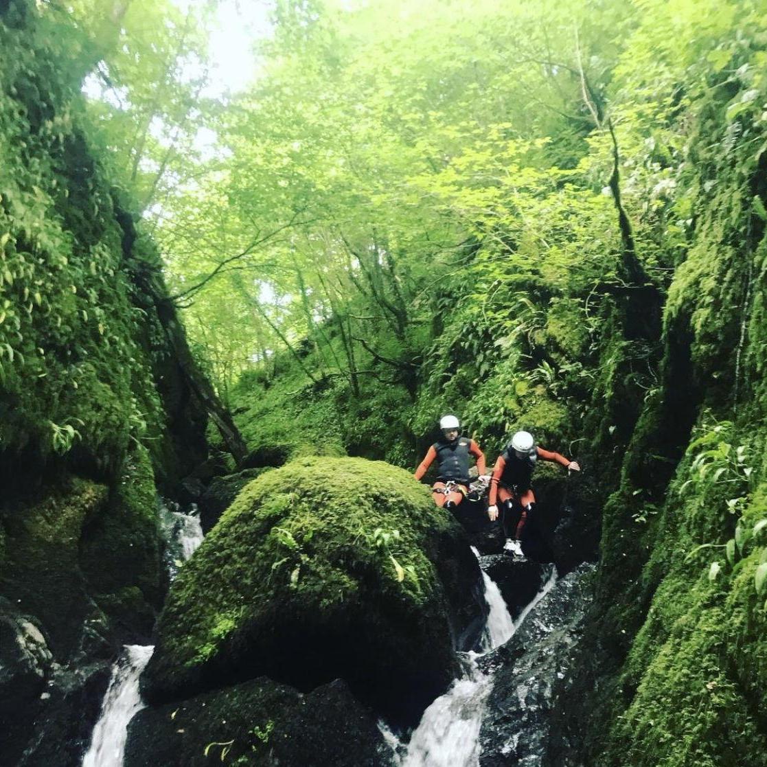 Canyoning, Scotland 2022