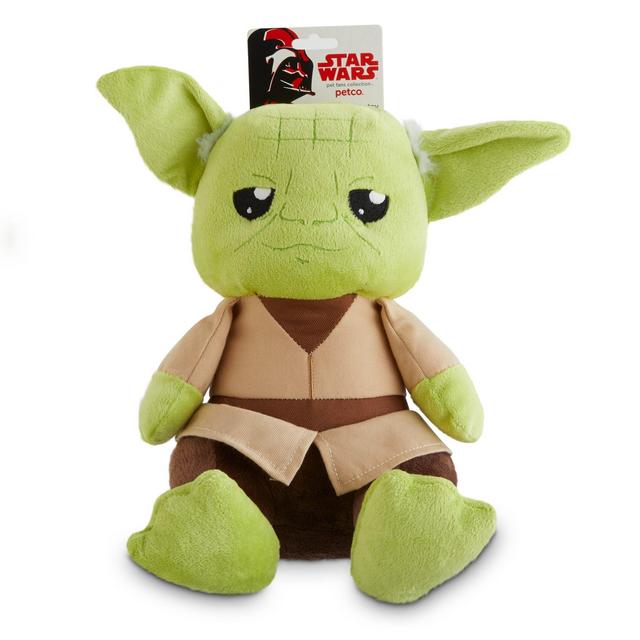 STAR WARS Yoda Plush Toy for Dogs, Medium