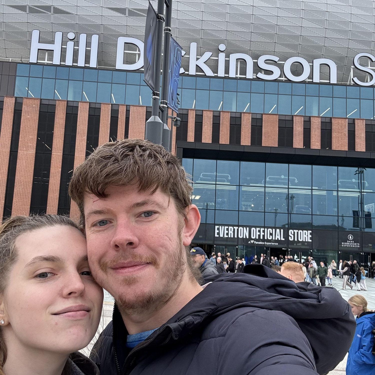 Hill dickinson stadium - we went here for everton vs manchester united women - 12th october 2025