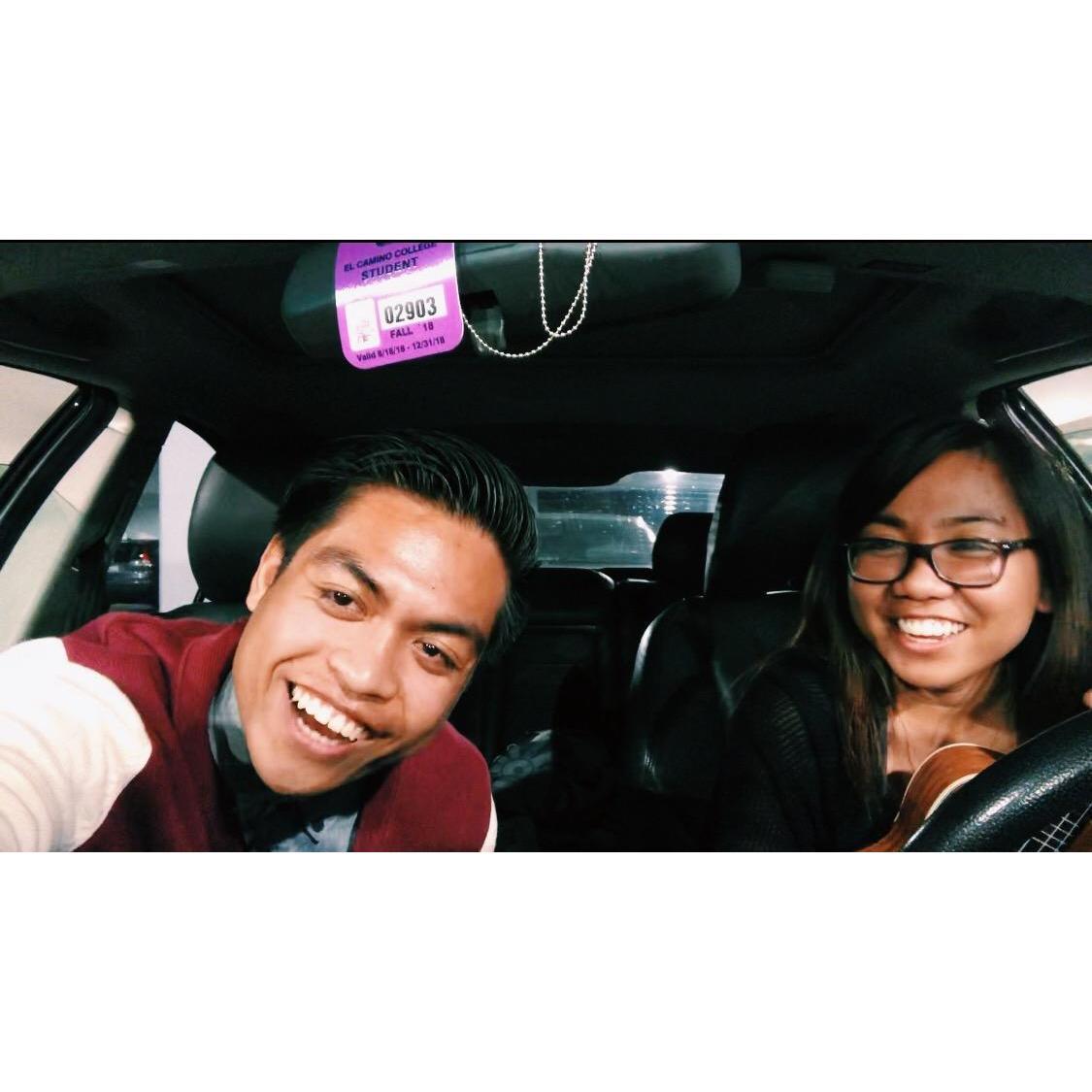 First photo taken together