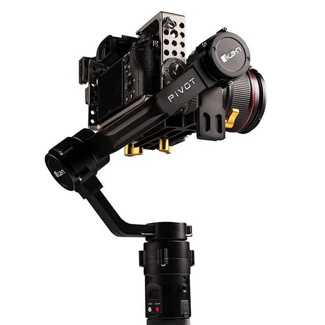 Ikan Pivot 3-Axis Handheld Gimbal Stabilizer, Black