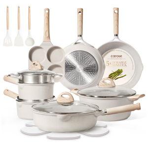 CAROTE 16 Piece Pots and Pans Set