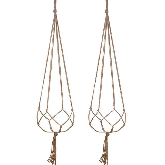 EBOOT 2 Pack 48 Inches Plant Hanger Flower Pot Plant Holder for Indoor Outdoor Decorations, Large, 4 Legs