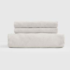European Linen Fitted Sheet Set