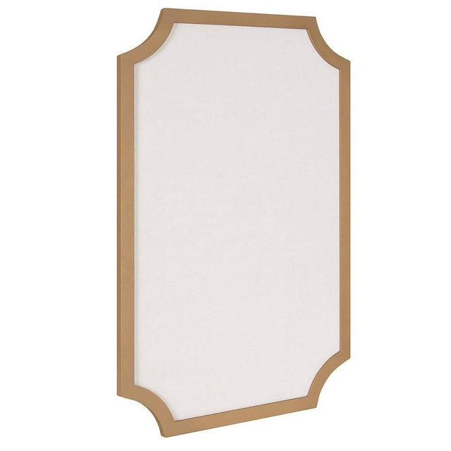 Scalloped Fabric Pinboard, 24 x 36