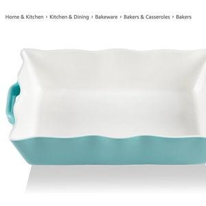 Wave Edge Casserole Dish