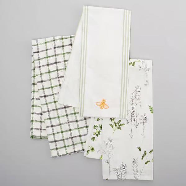 Rustic Charm 3pc Kitchen Towel Set - Boscov's