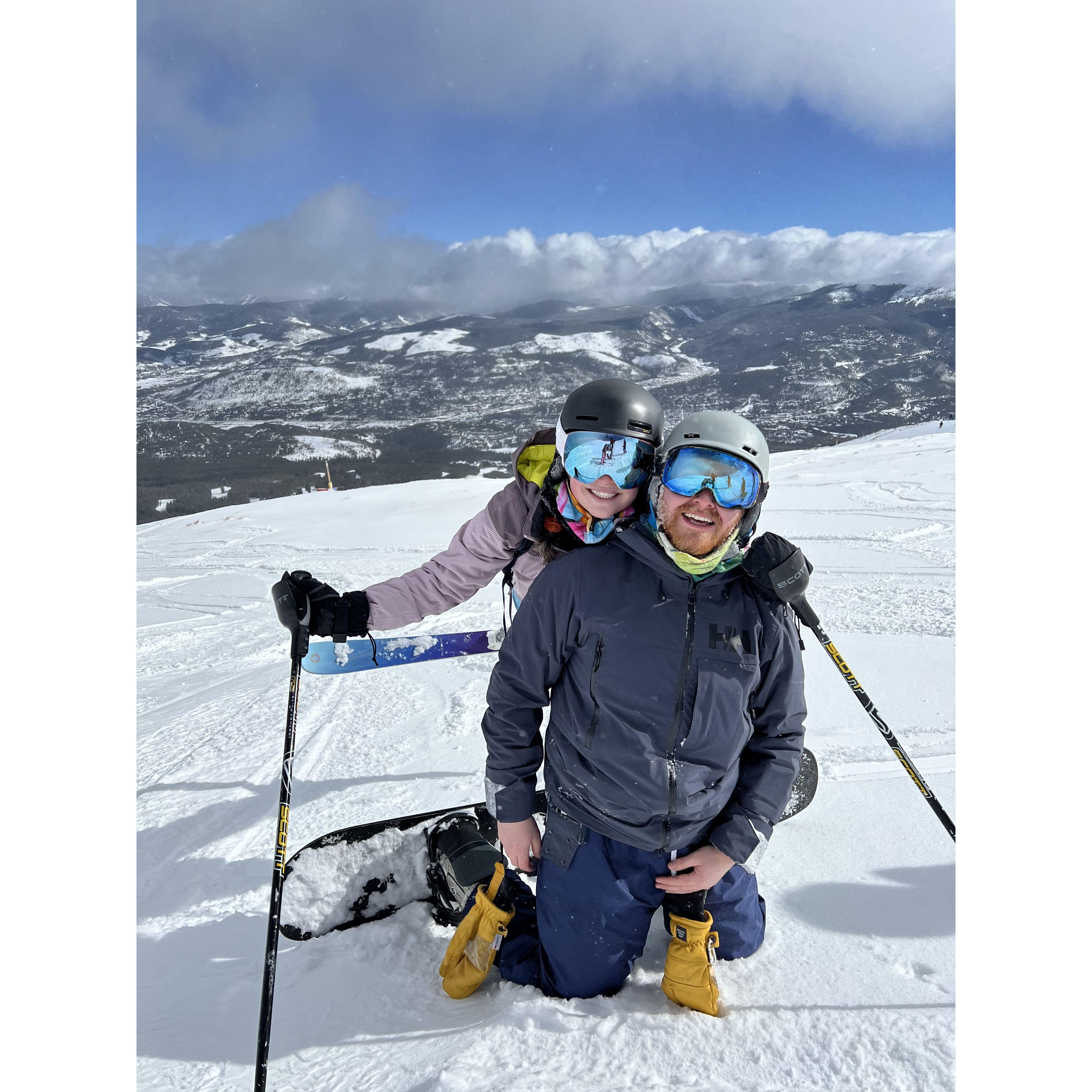 ski buddies!!