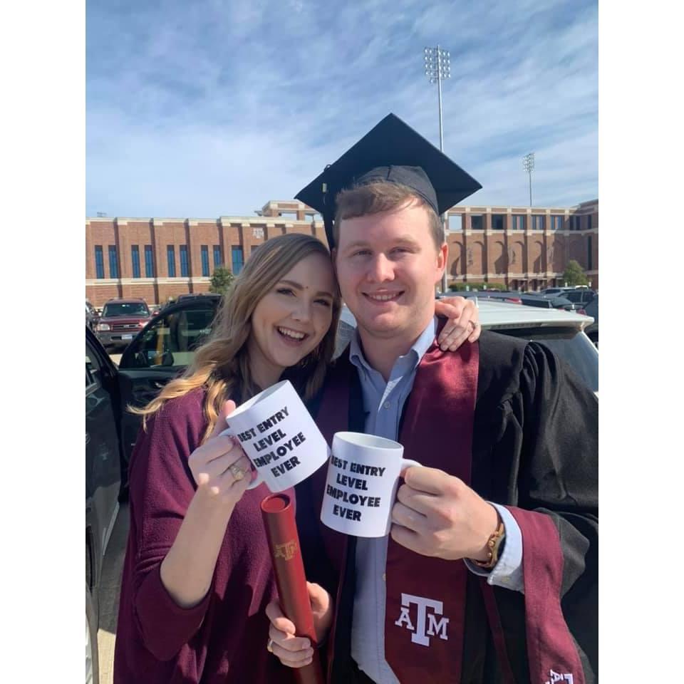 Tyler's graduation day! Dec. 2019