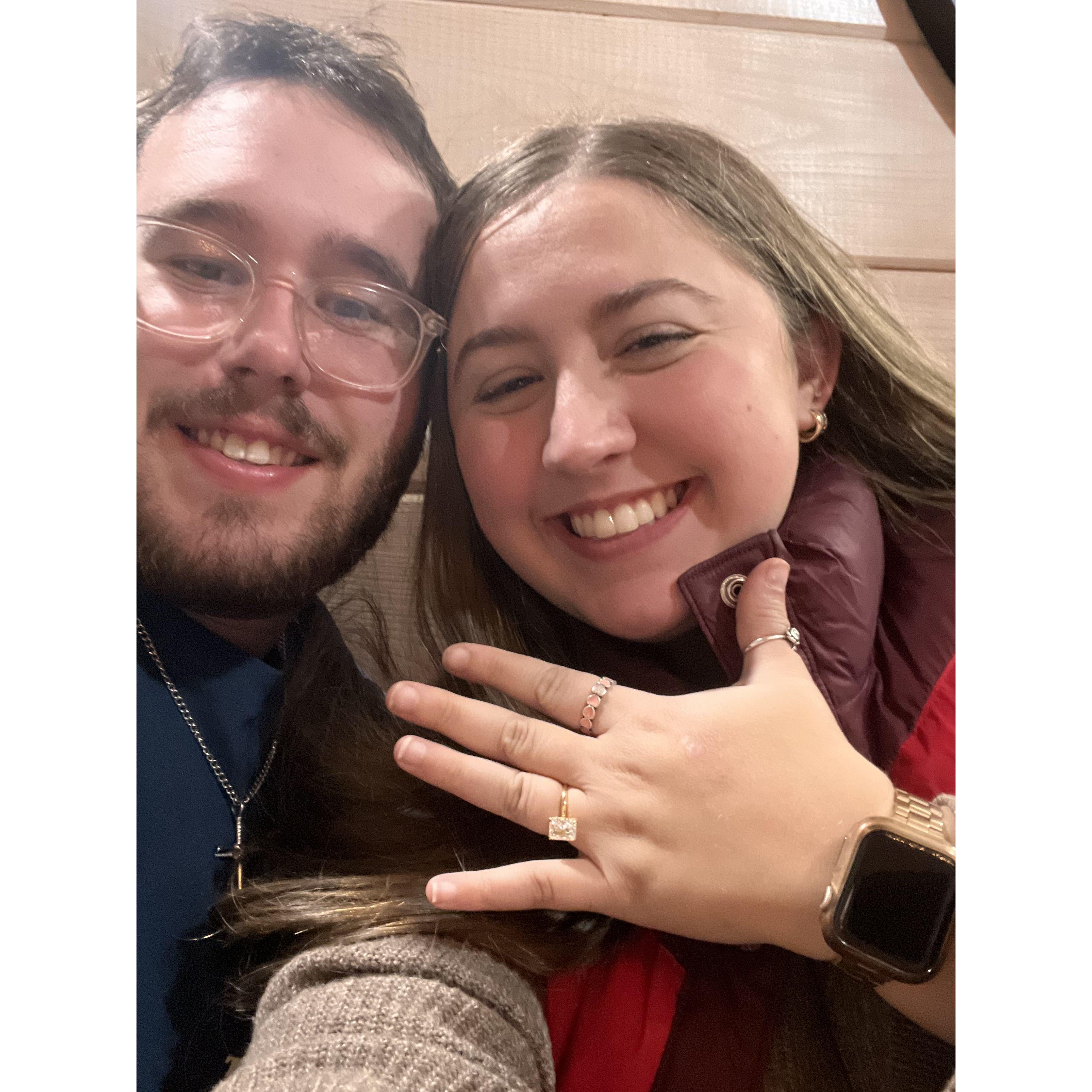 We could not have been more excited! ♥