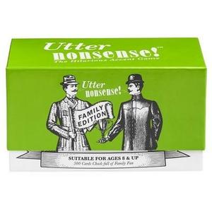 Product description page - Utter Nonsense Family Board Game
